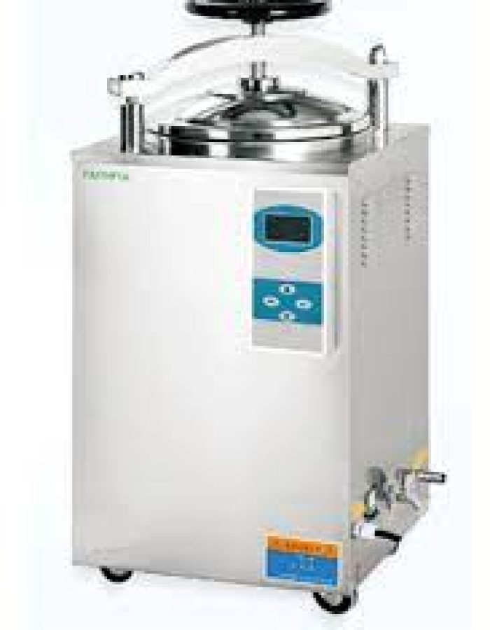 Autoclave vertical semi-automático